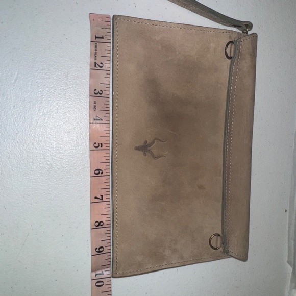 Unique Hand Stitched & Impala Stamped Leather Western Crossbody Wristlet Purse - Picture 9 of 13